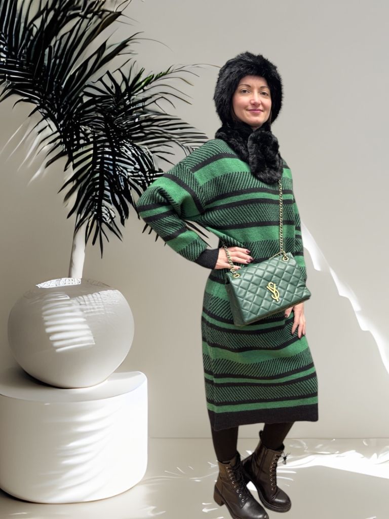 Vestito in maglia