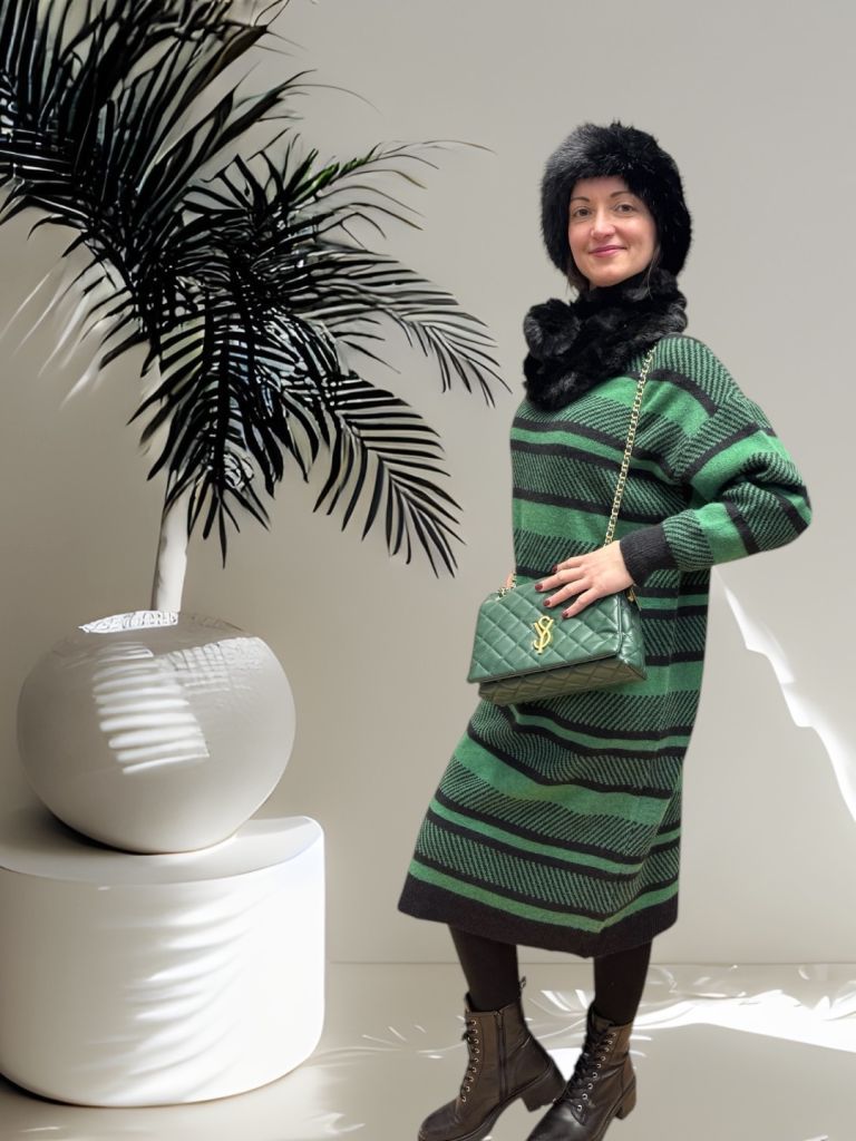 Vestito in maglia