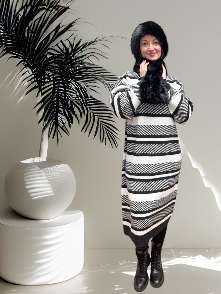 Vestito in maglia