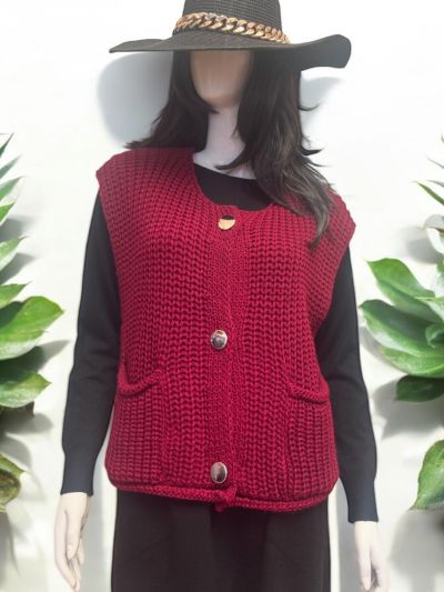 Gilet in maglia