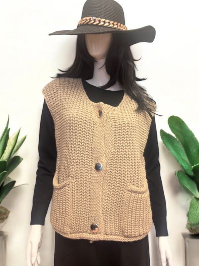 Gilet in maglia