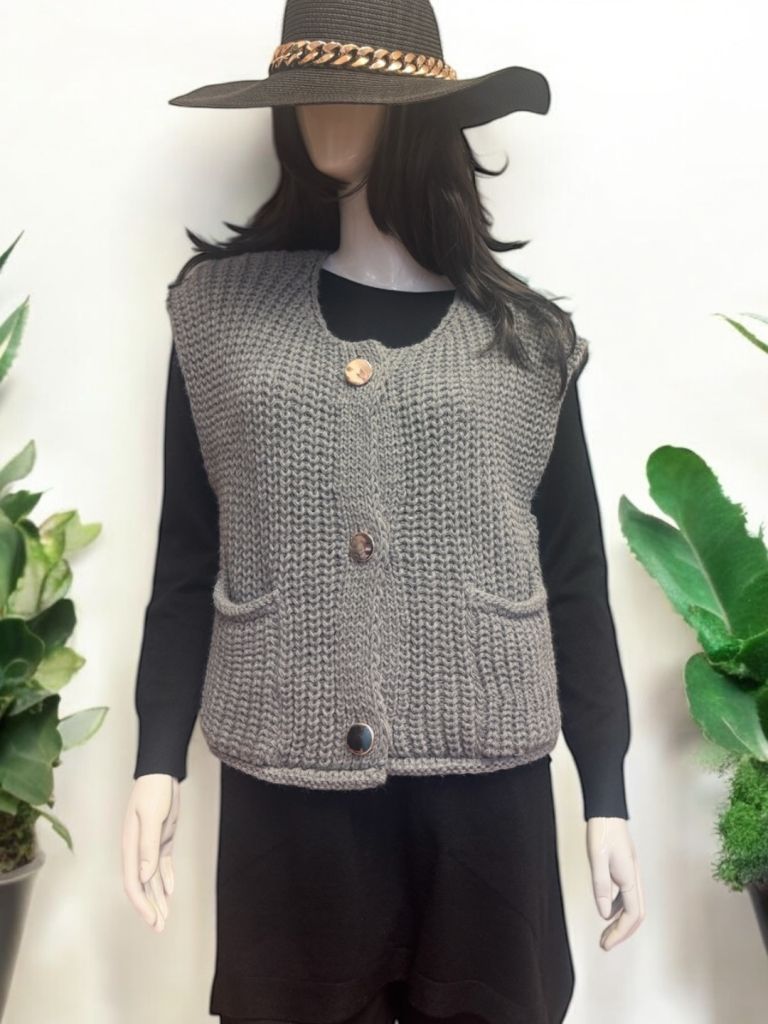 Gilet in maglia