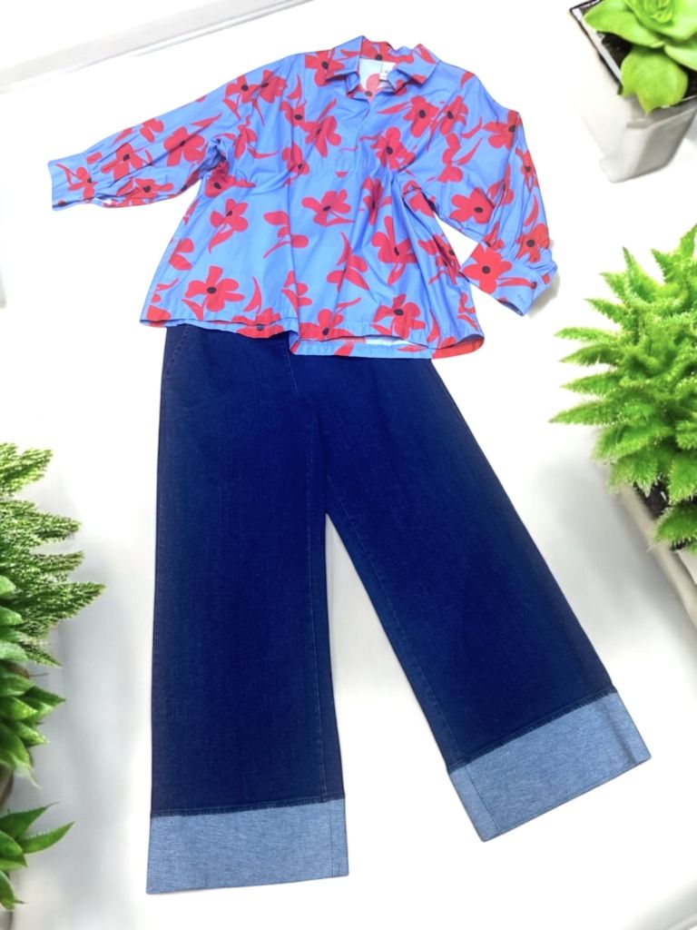 JEANS PALAZZO