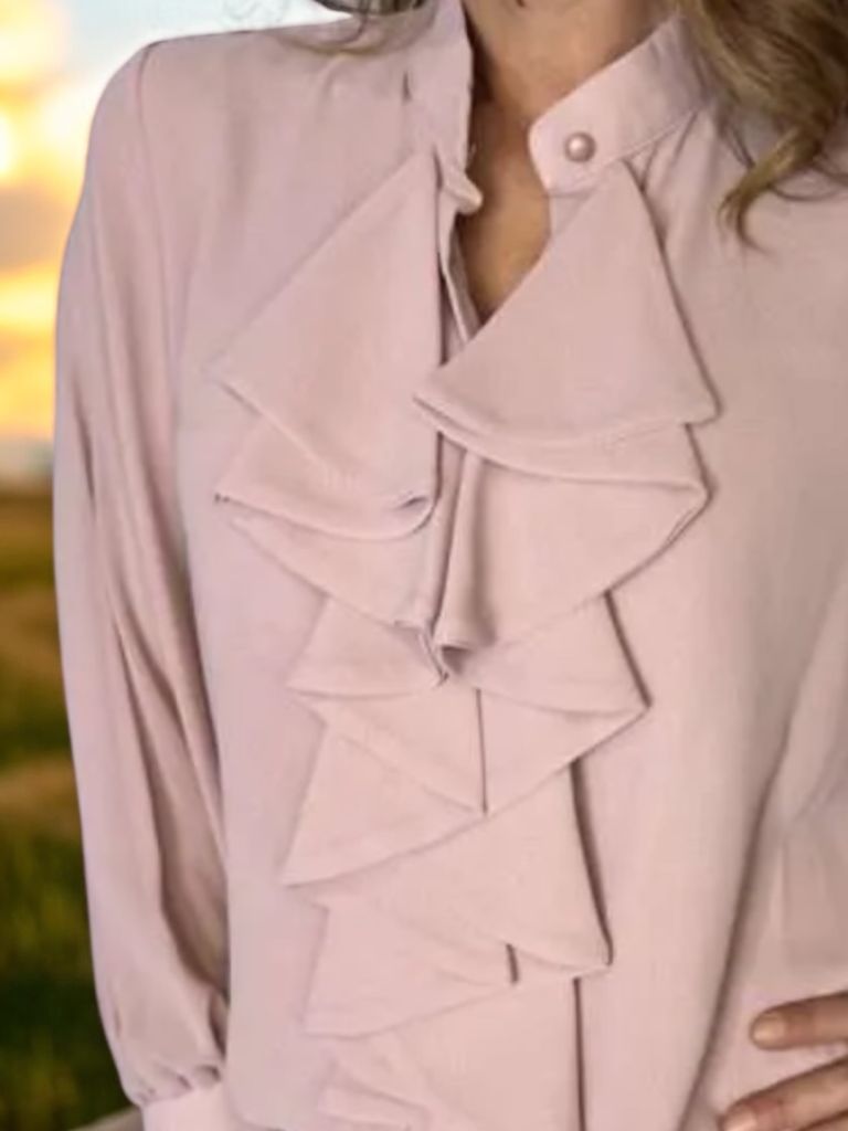 CAMICIA CON ROUCHES