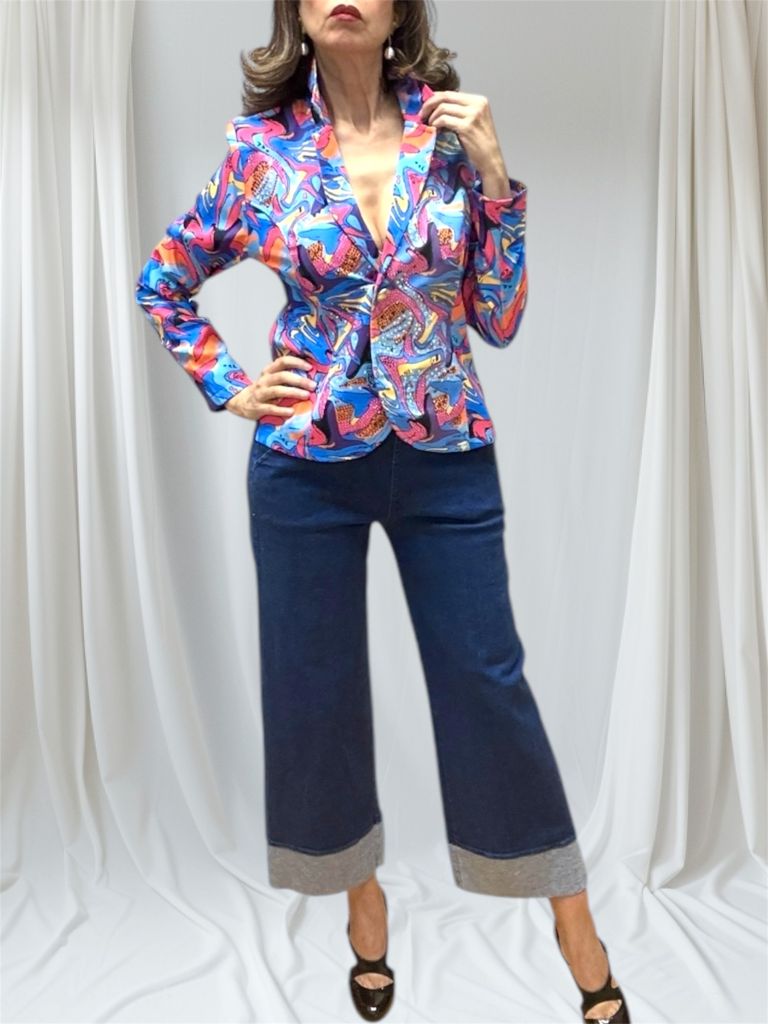 GIACCA MULTICOLORE