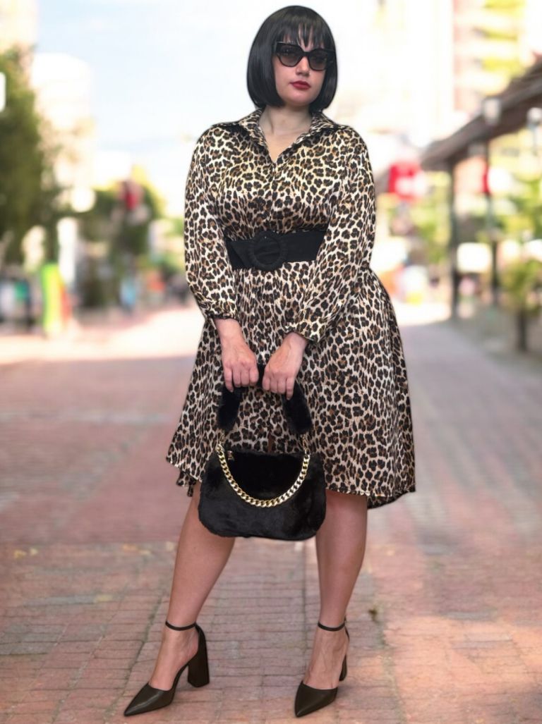 VESTITO LEOPARDO