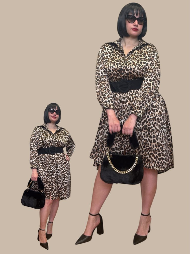 VESTITO LEOPARDO