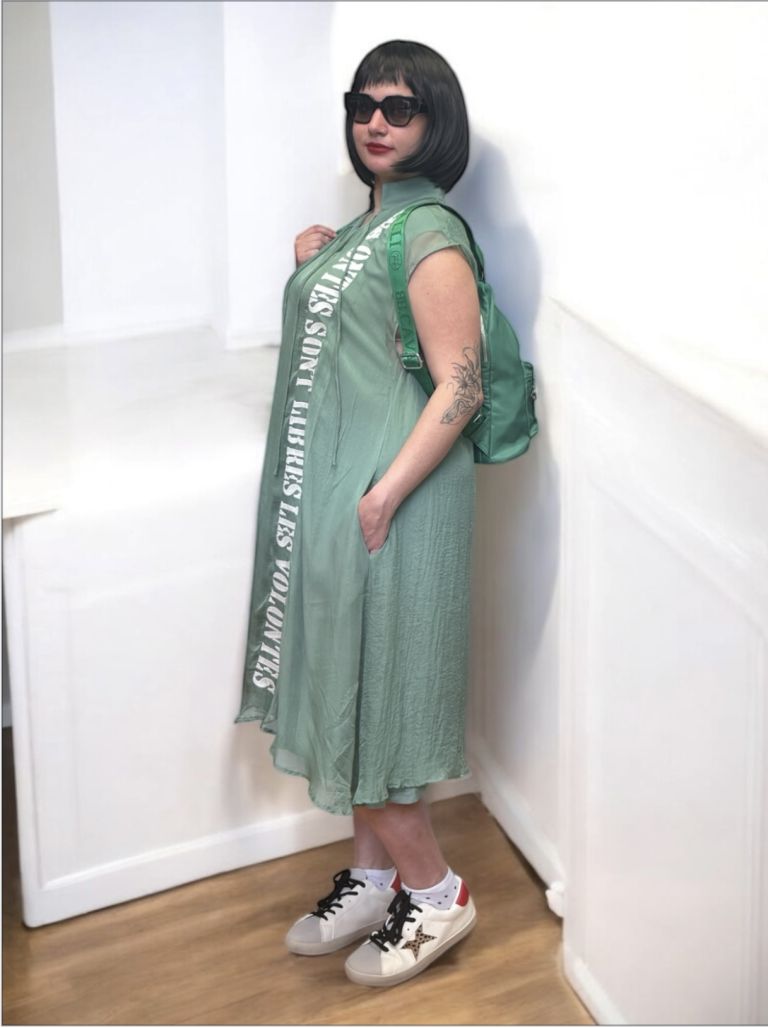 ABITO CHIFFON