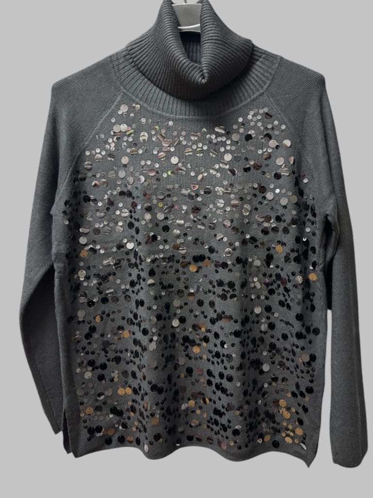 Maglia paillettes