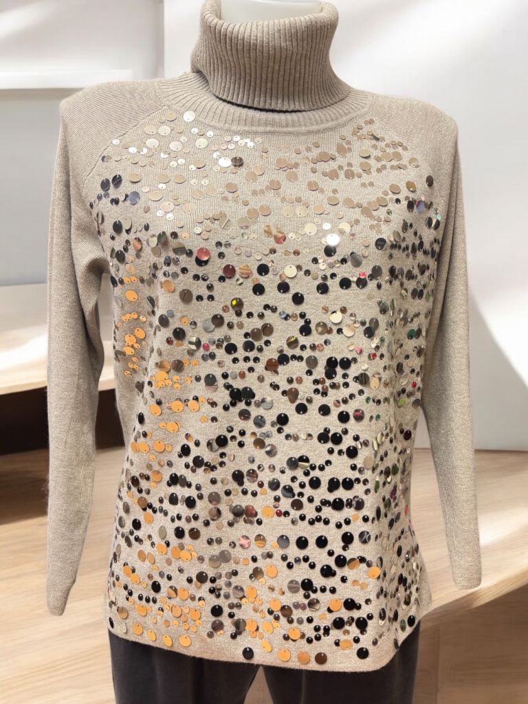 Maglia paillettes