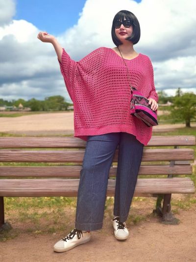 MAGLIONE TRAFORATO CURVY