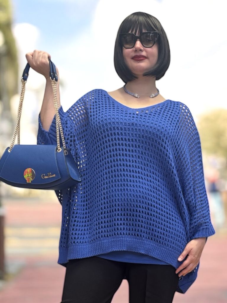 MAGLIONE TRAFORATO CURVY