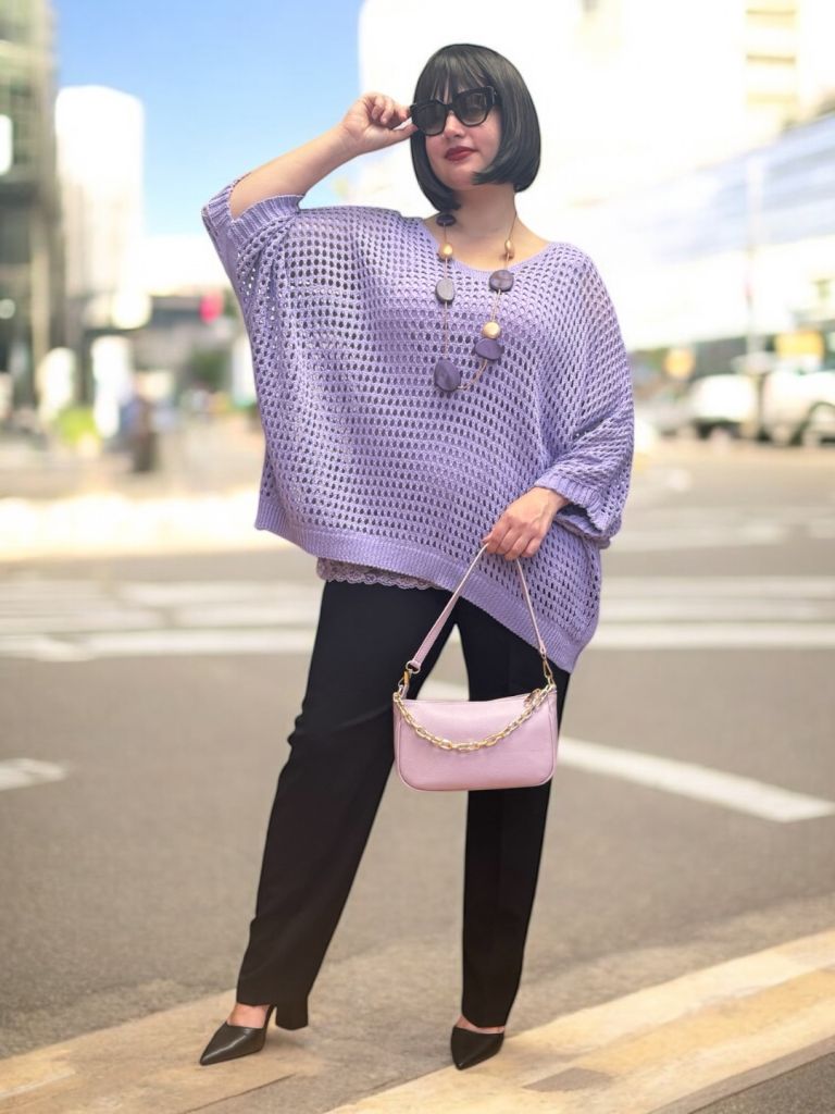 MAGLIONE TRAFORATO CURVY
