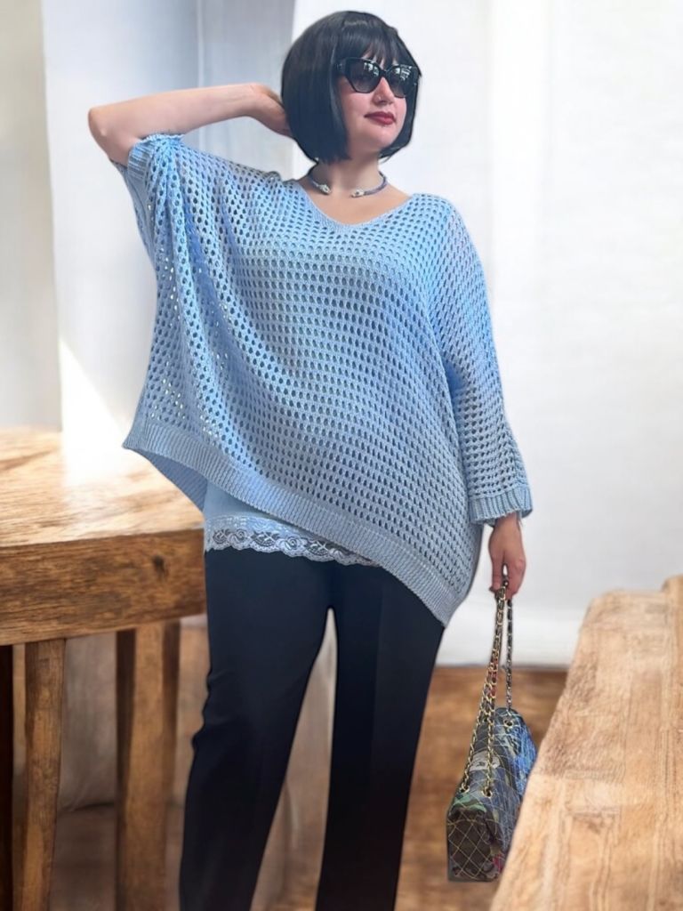 MAGLIONE TRAFORATO CURVY