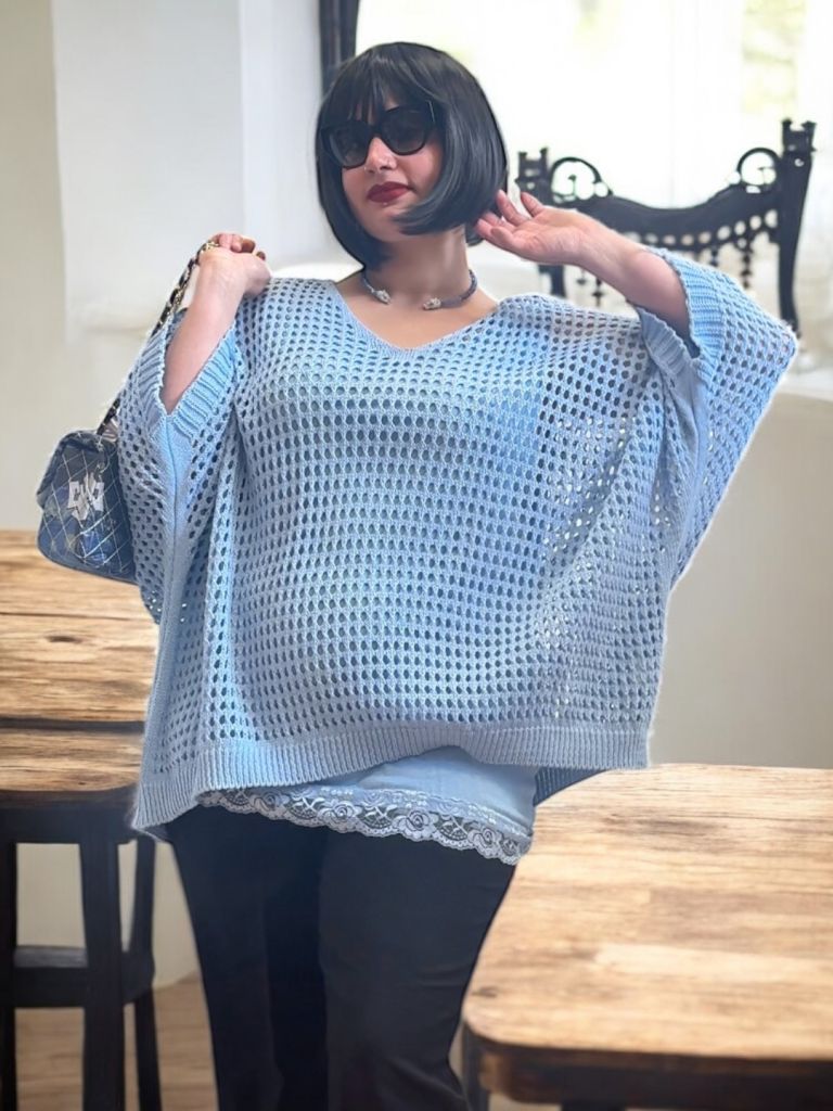 MAGLIONE TRAFORATO CURVY