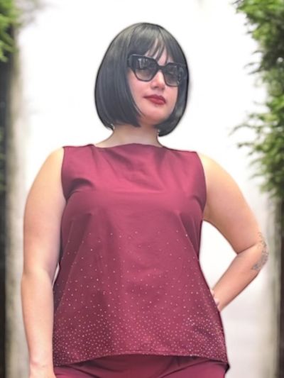 CANOTTA CON STRASS