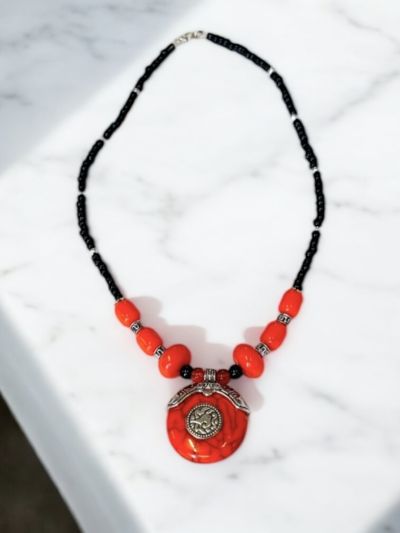 COLLANA VINTAGE VARI COLORI