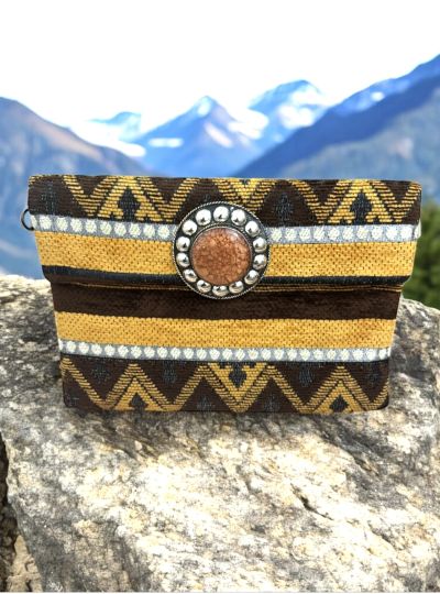 POCHETTE CON DOPPIA CHIUSURA