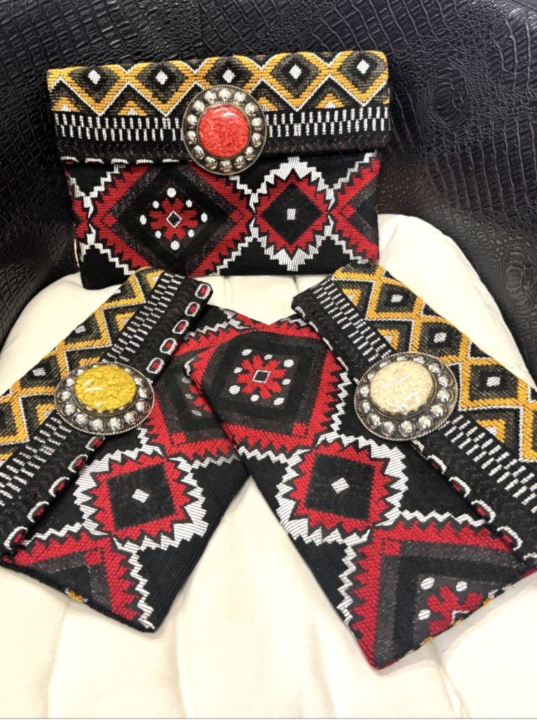 POCHETTE CON DOPPIA CHIUSURA