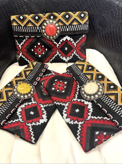 POCHETTE CON DOPPIA CHIUSURA