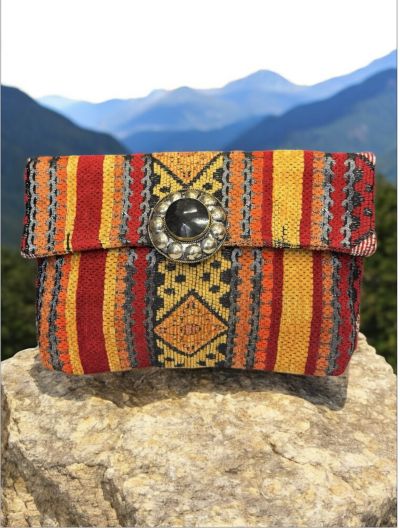 POCHETTE CON DOPPIA CHIUSURA
