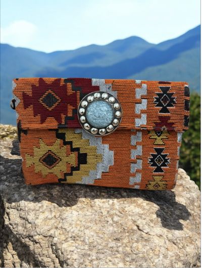POCHETTE CON DOPPIA CHIUSURA