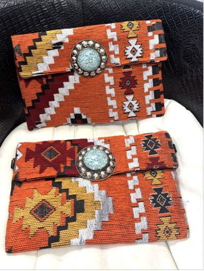 POCHETTE CON DOPPIA CHIUSURA