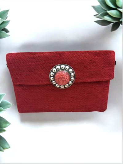 POCHETTE CON DOPPIA CHIUSURA