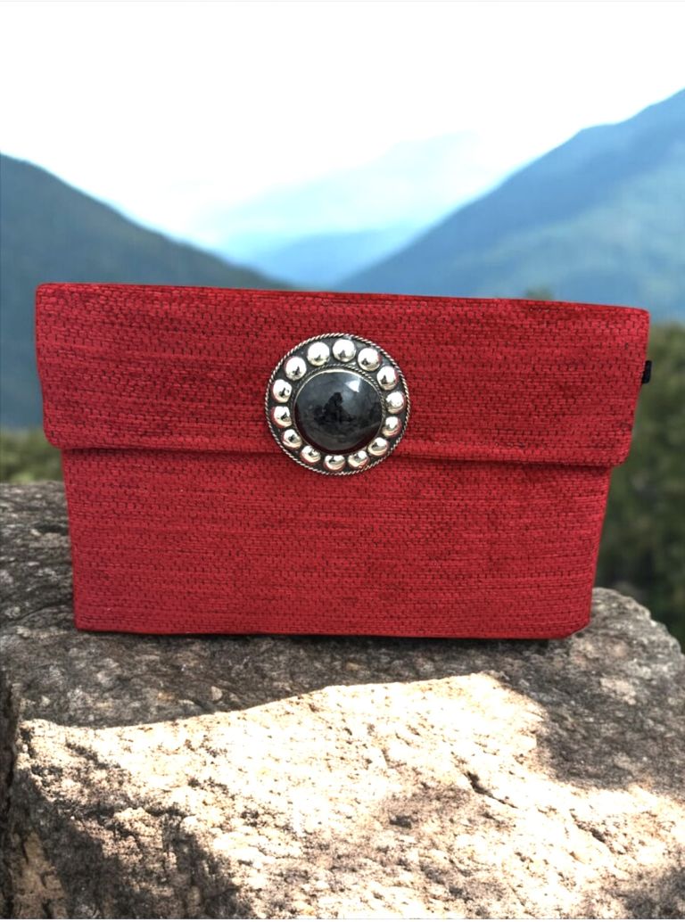 POCHETTE CON DOPPIA CHIUSURA