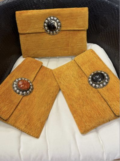 POCHETTE CON DOPPIA CHIUSURA