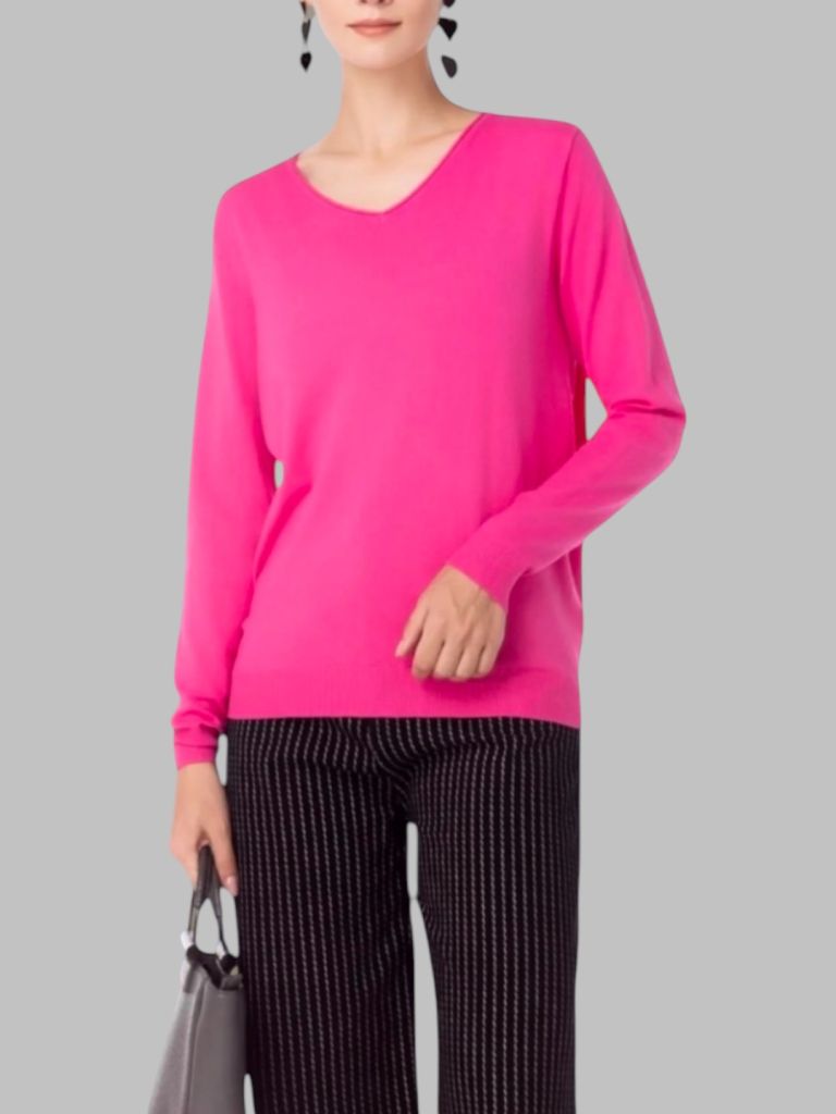 Maglia scollo a V taglia 40/44