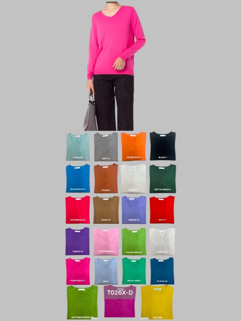 Maglia scollo a V taglia 40/44