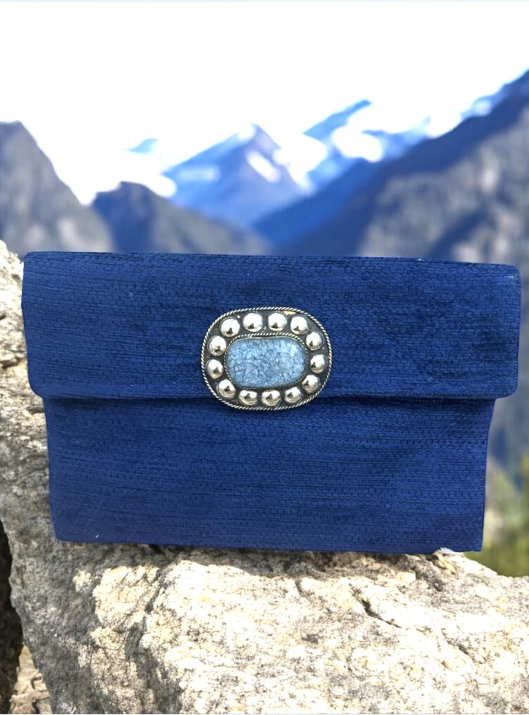 POCHETTE CON DOPPIA CHIUSURA