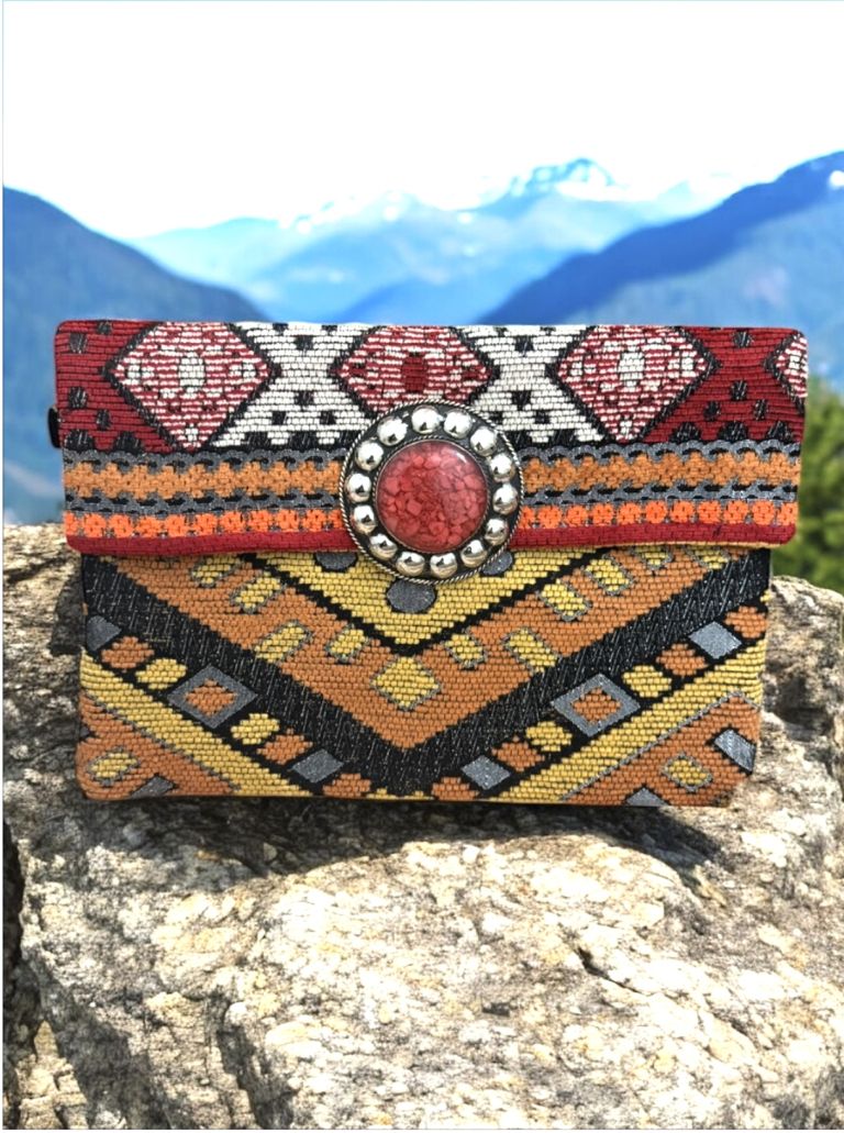 POCHETTE CON DOPPIA CHIUSURA