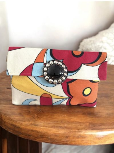 POCHETTE CON DOPPIA CHIUSURA