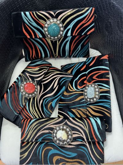 POCHETTE CON DOPPIA CHIUSURA