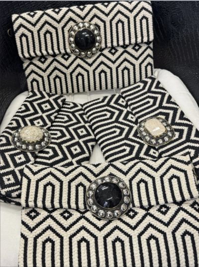 POCHETTE CON DOPPIA CHIUSURA