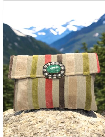 POCHETTE CON DOPPIA CHIUSURA