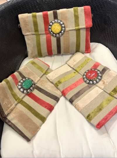 POCHETTE CON DOPPIA CHIUSURA