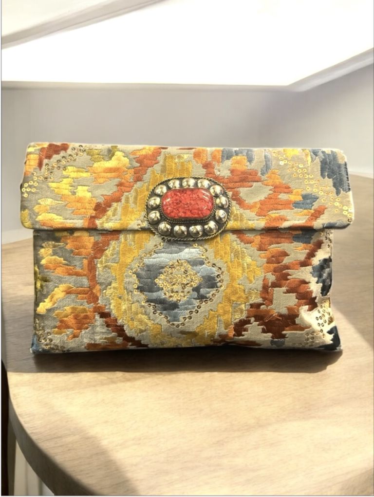 POCHETTE CON DOPPIA CHIUSURA