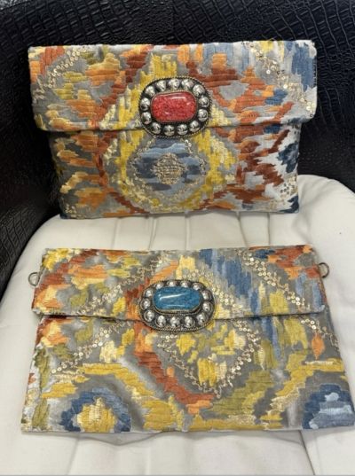 POCHETTE CON DOPPIA CHIUSURA