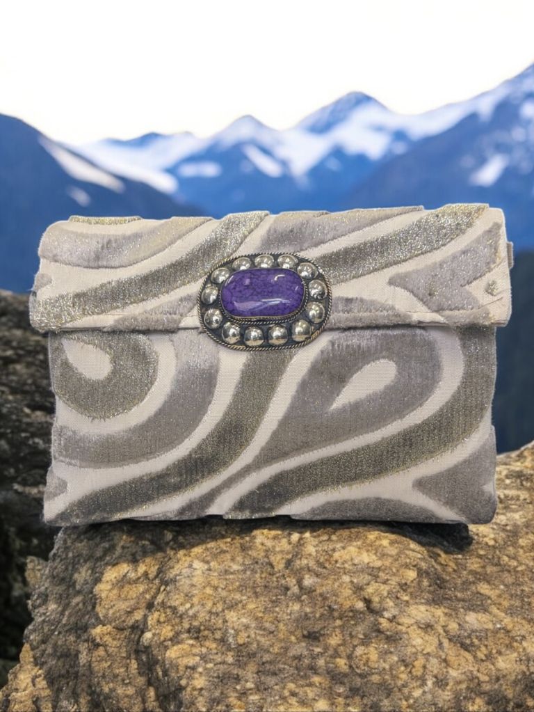 POCHETTE CON DOPPIA CHIUSURA + TRACOLLA