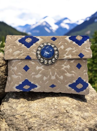 POCHETTE CON DOPPIA CHIUSURA+TRACOLLA