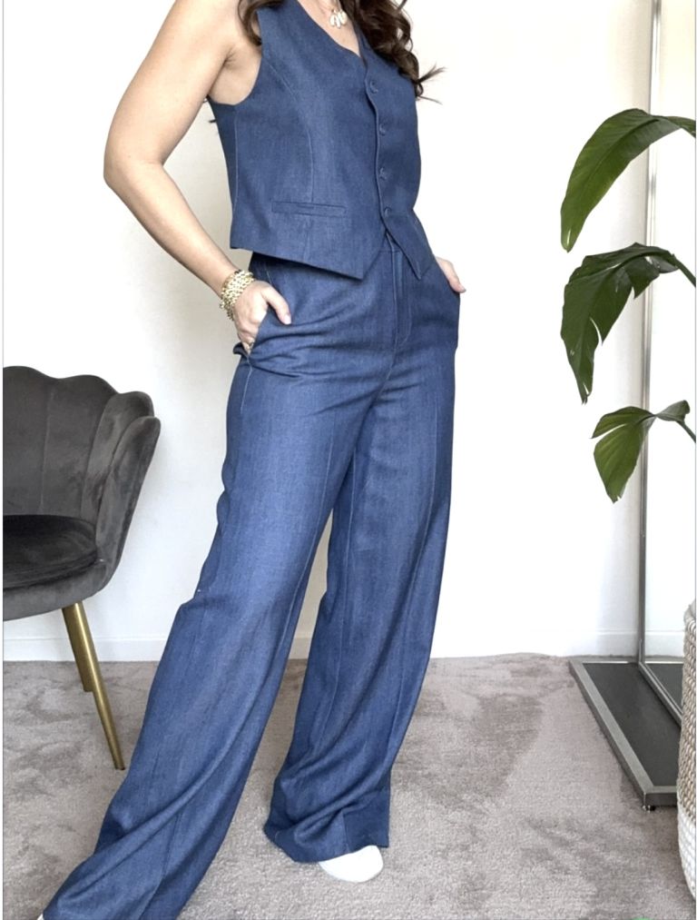 COMPLETO GILET+ PANTALONE