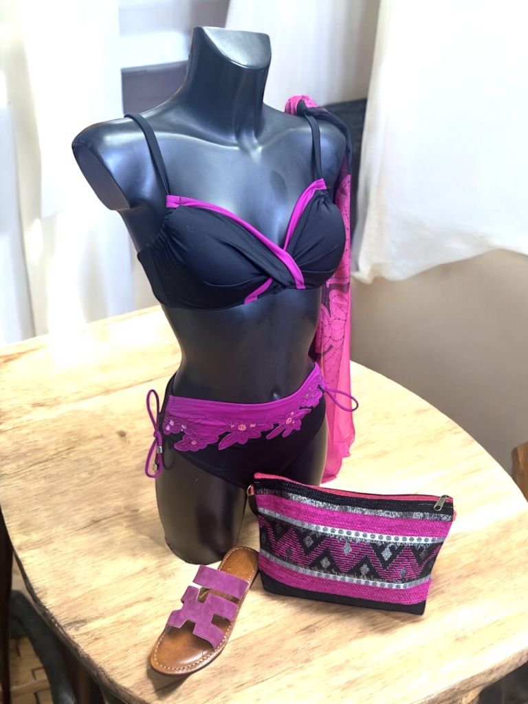 BIKINI PORTROSE CON COPPE+ PAREO