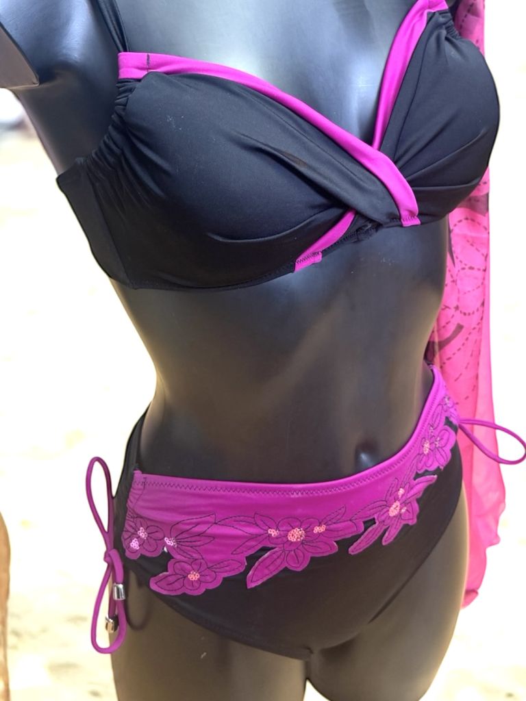 BIKINI PORTROSE CON COPPE+ PAREO