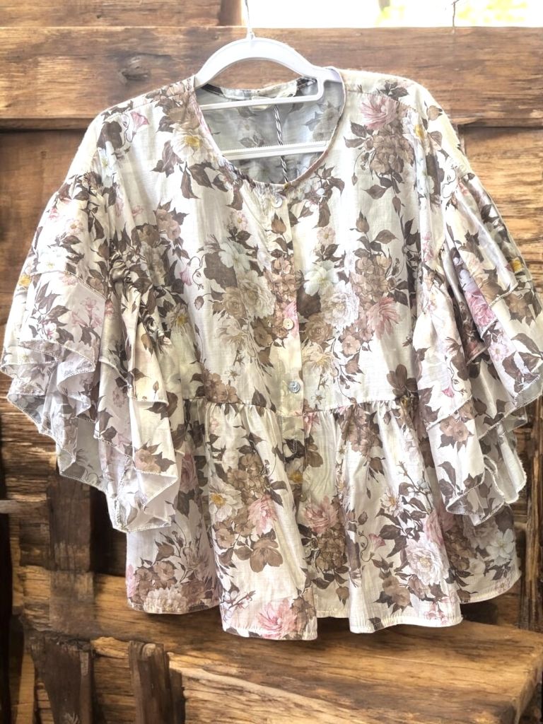 CAMICIA  CON BALZE