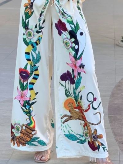 PANTALONE GAMBA LARGA