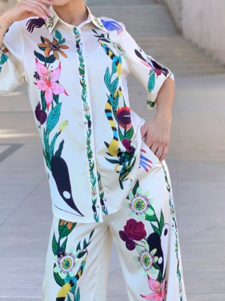 PANTALONE GAMBA LARGA