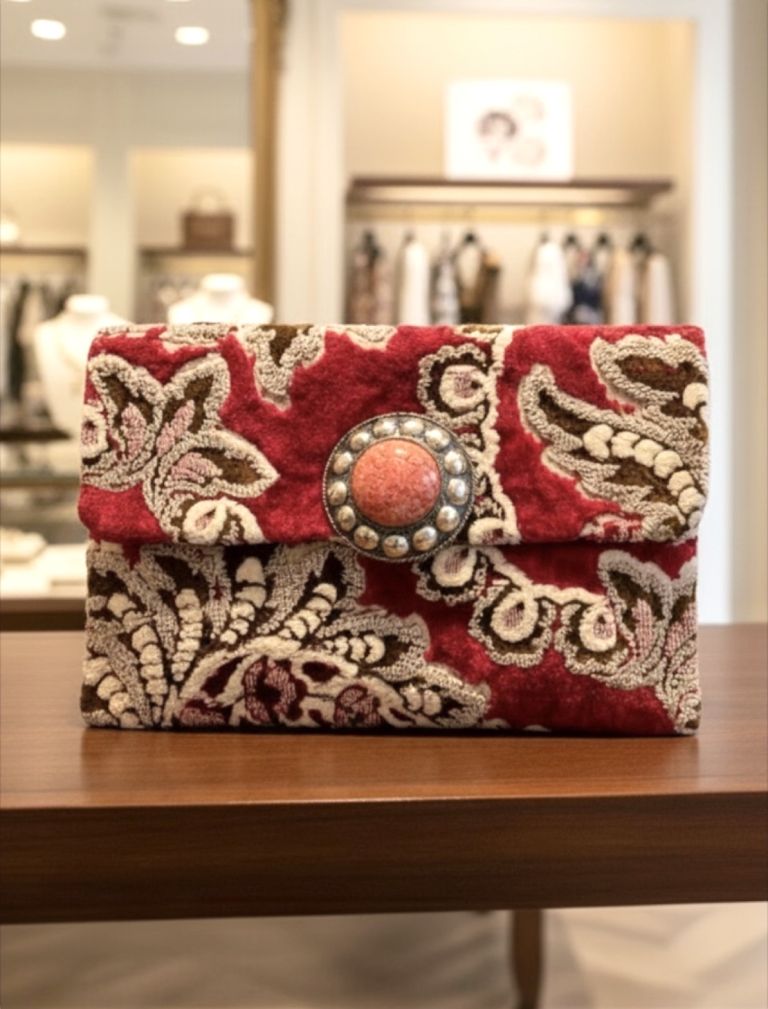 POCHETTE A DOPPIA CHIUSURA+TRACOLLA